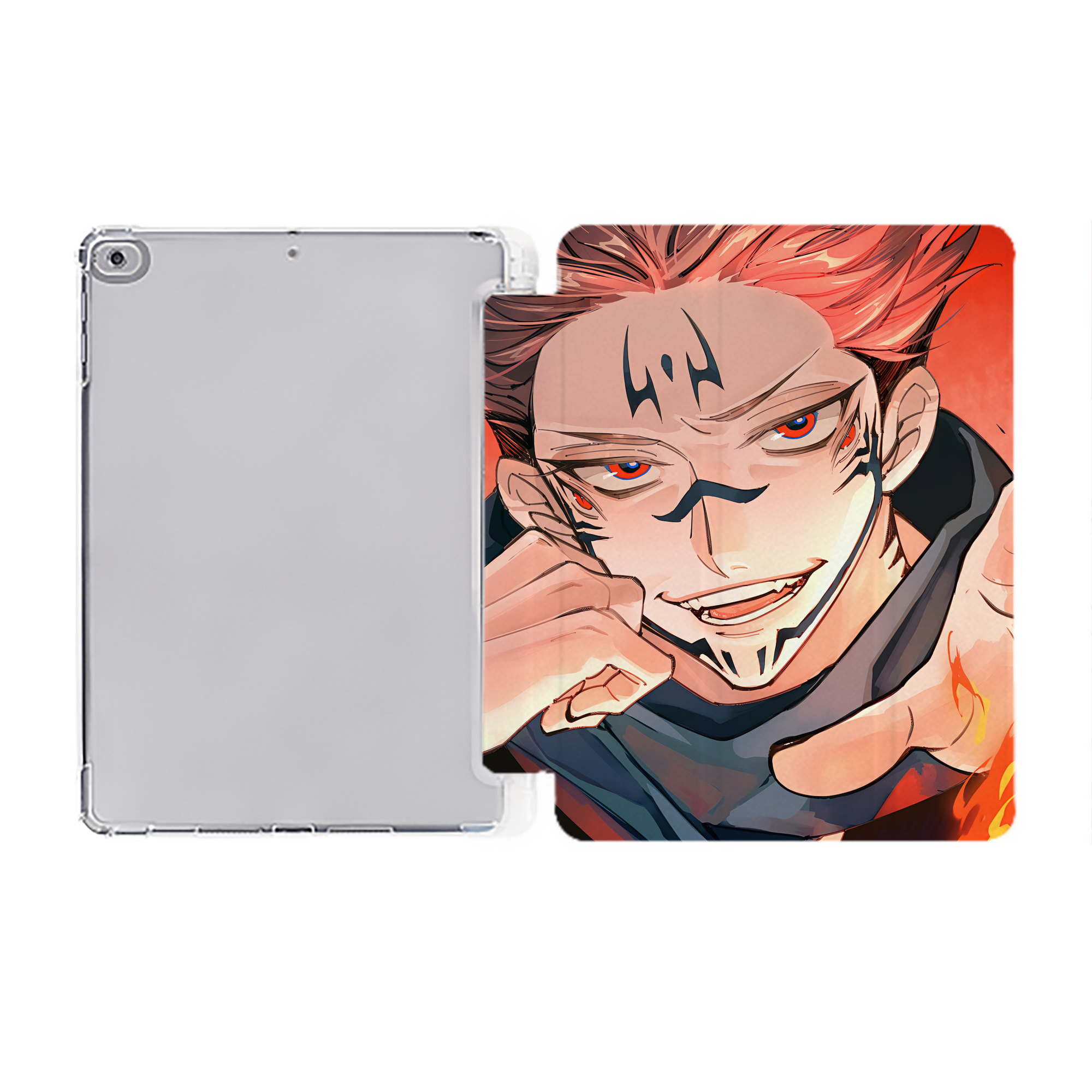 （画像用） SPY×FAMILY间谍家家酒 IPad ケース ペン収納付き 三つ折りスタンド PUレザー×シリコン 対応機種9.5/10.5/10.9インチ